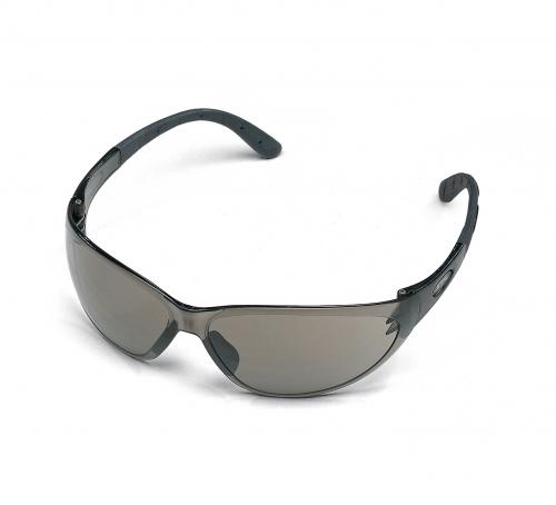 スチール 保護メガネ 「コントラスト」　スモーク