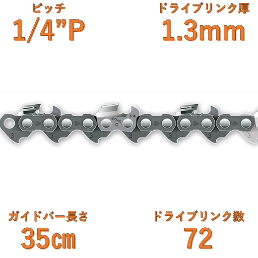 ラピッドマイクロスペシャル(RMS),1/4P1.3mm カービング35cm36610000072